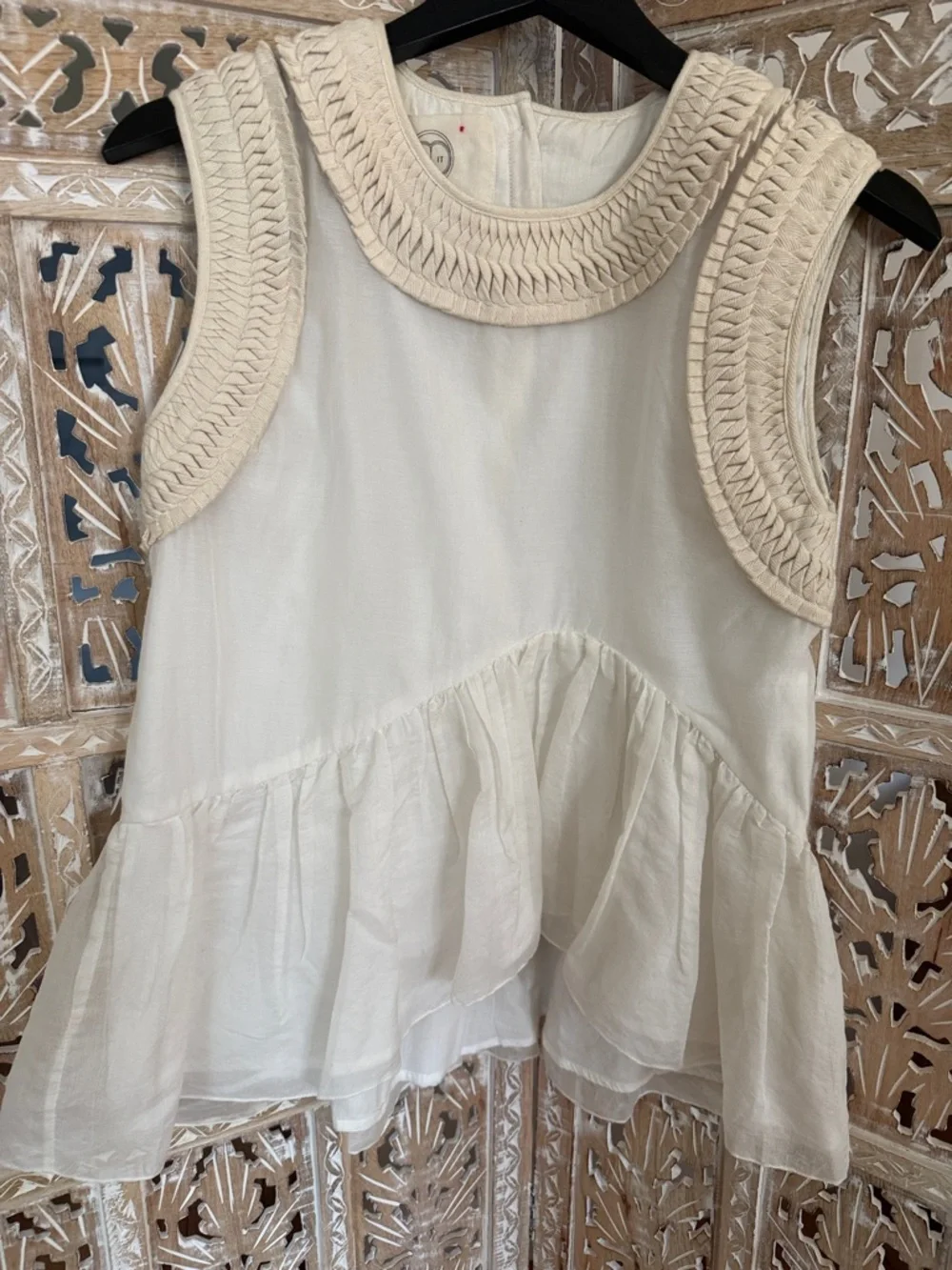 🎉FRIDAY SALE🎉ANTHROPOLOGIE Amit Aggarwal Agra Blouse - Picture 4 of 6
